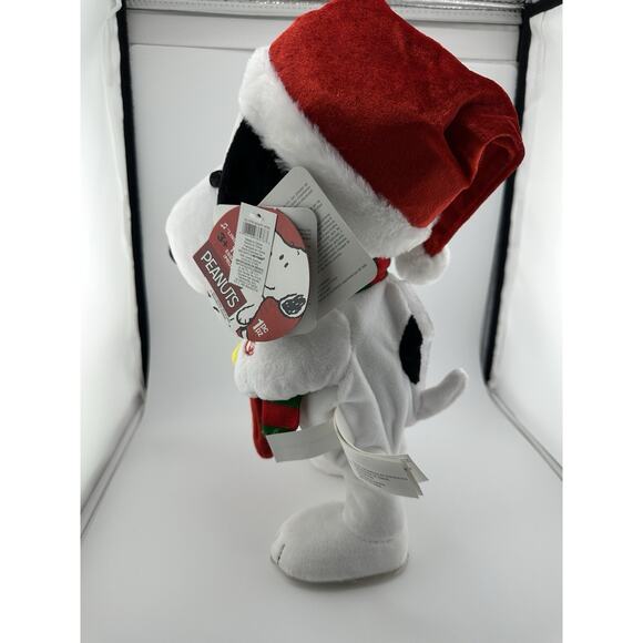 Gemmy SNOOPY Peanuts Woodstock Dancing Sidestepper 13" Plush WT Works Video - Picture 4 of 8